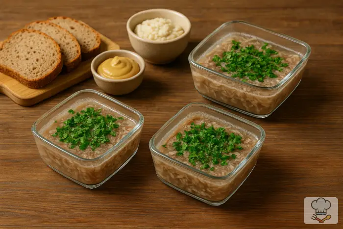 Холодец из свиных ножек