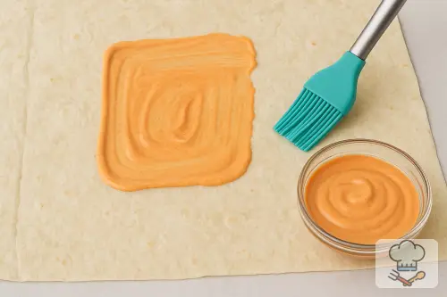 Фото 5-го шага: Домашняя шаурма с курицей и овощами