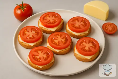Фото 6-го шага: Канапе с колбасой и сыром
