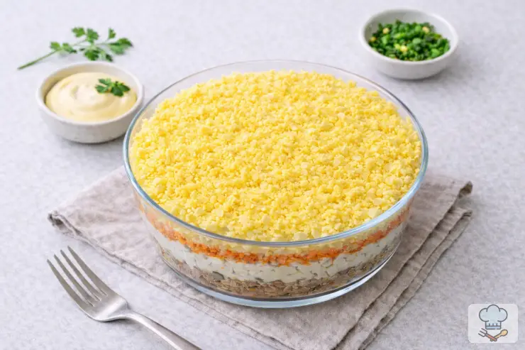 Салат «Мимоза» классический