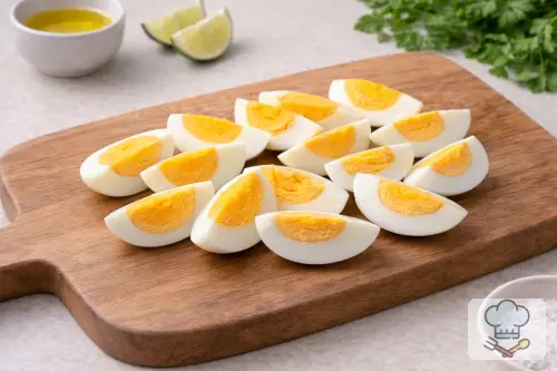 Фото 2-го шага: Салат с креветками и авокадо