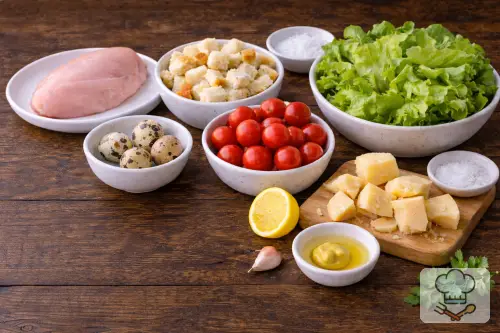 Фото 1-го шага: Салат «Цезарь» с курицей