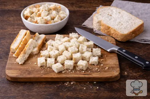 Фото 2-го шага: Салат «Цезарь» с курицей