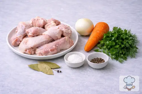 Фото 1-го шага: Куриный бульон