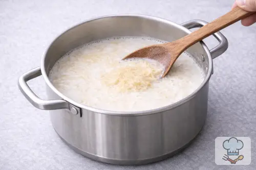 Фото 5-го шага: Молочный суп с вермишелью