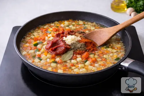 Фото 9-го шага: Овощное рагу с картошкой