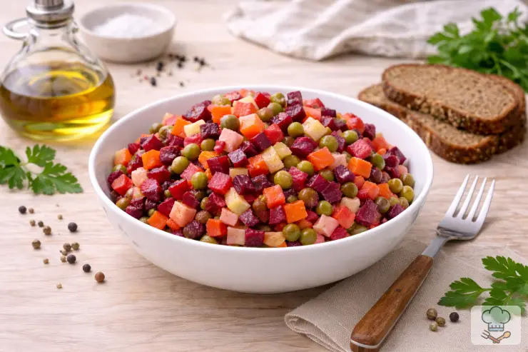 Винегрет классический с горошком